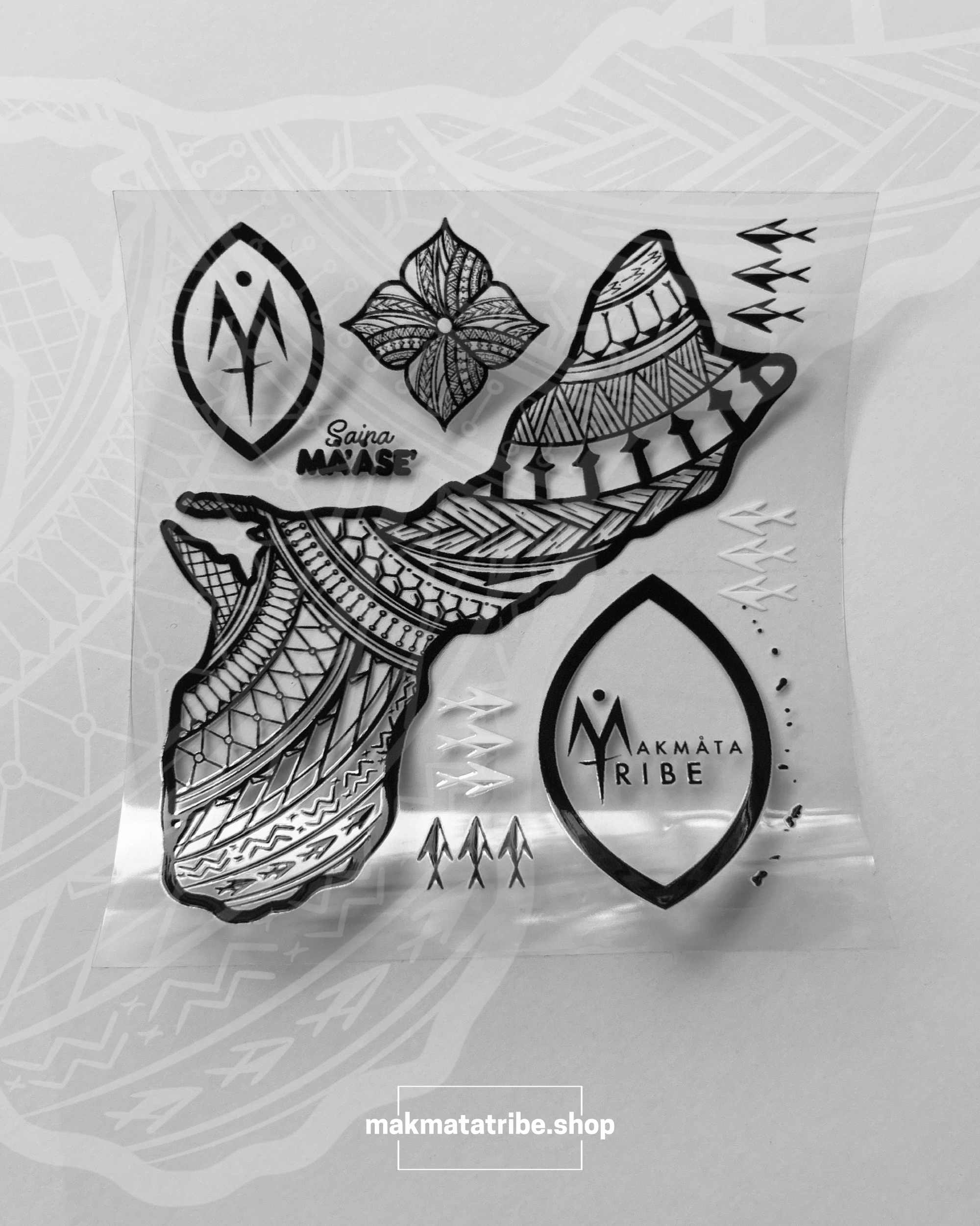 [SINGLES] CHAMORU TRIBAL DECAL (VOL. 02)