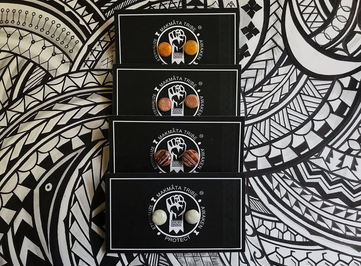 COMMISSION | SPONDYLUS EARRING STUDS